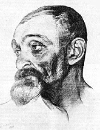 Л. И. Шестов. Худ. С. Сорин. 1922 Л. И. Шестов. Худ. С. Сорин. 1922